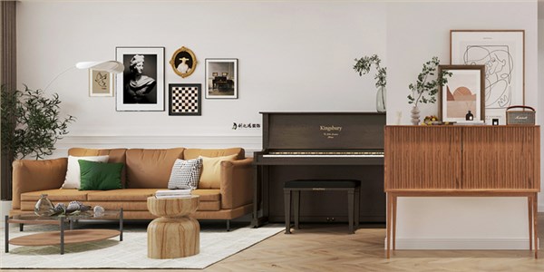 金地格林世界153㎡ 北欧风格三居室装修案例
